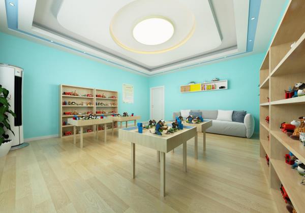 心理沙盤游戲室效果圖