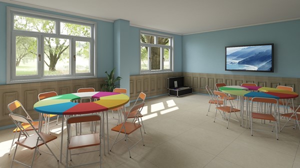 團(tuán)體活動(dòng)室效果圖